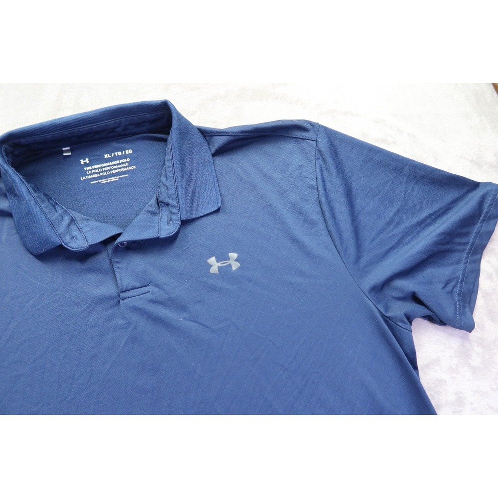 Colombia Performance Blue Golf Polo Shirt‎ Men's Size XL
